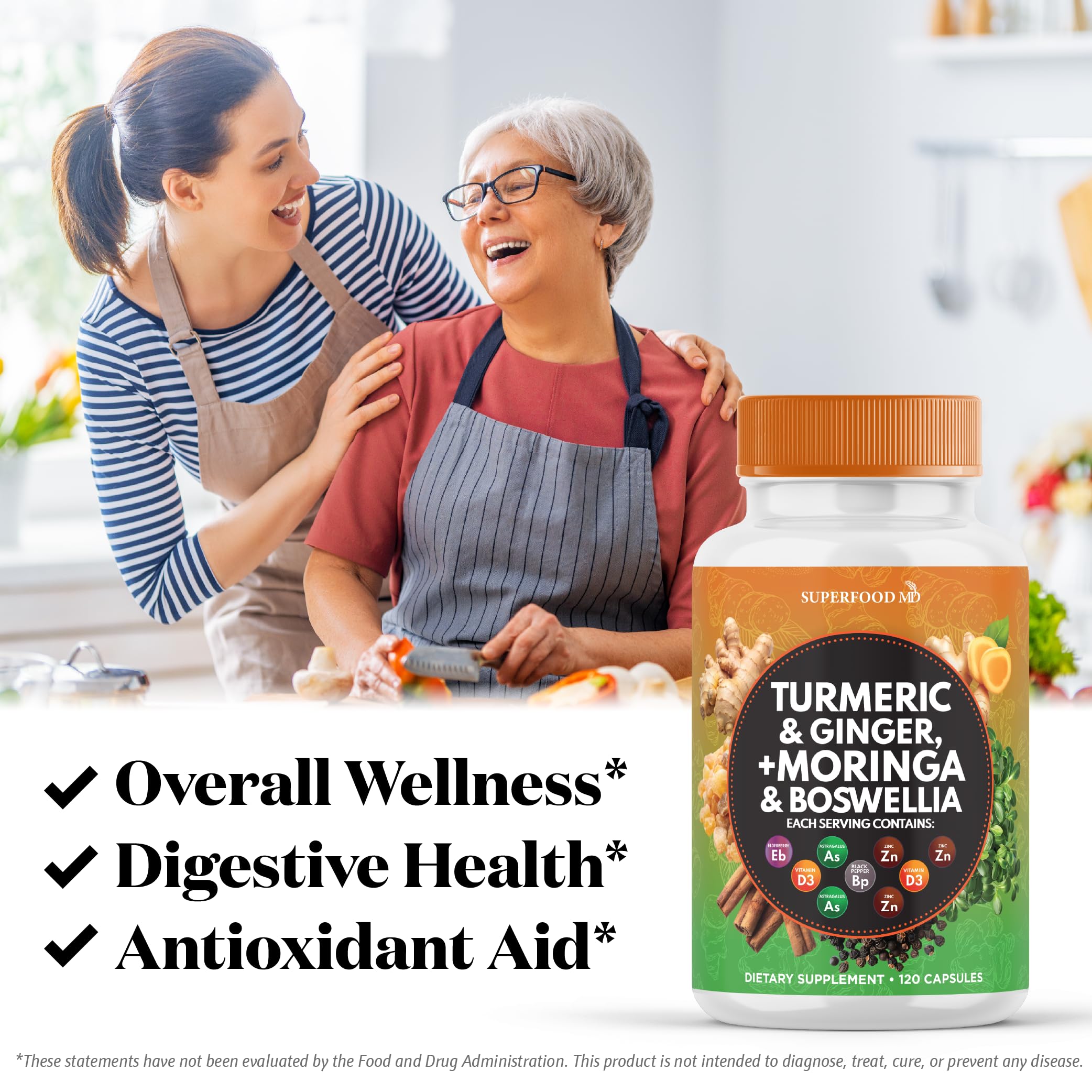 Superfood MD saffron powder indicating mood and vitality blend