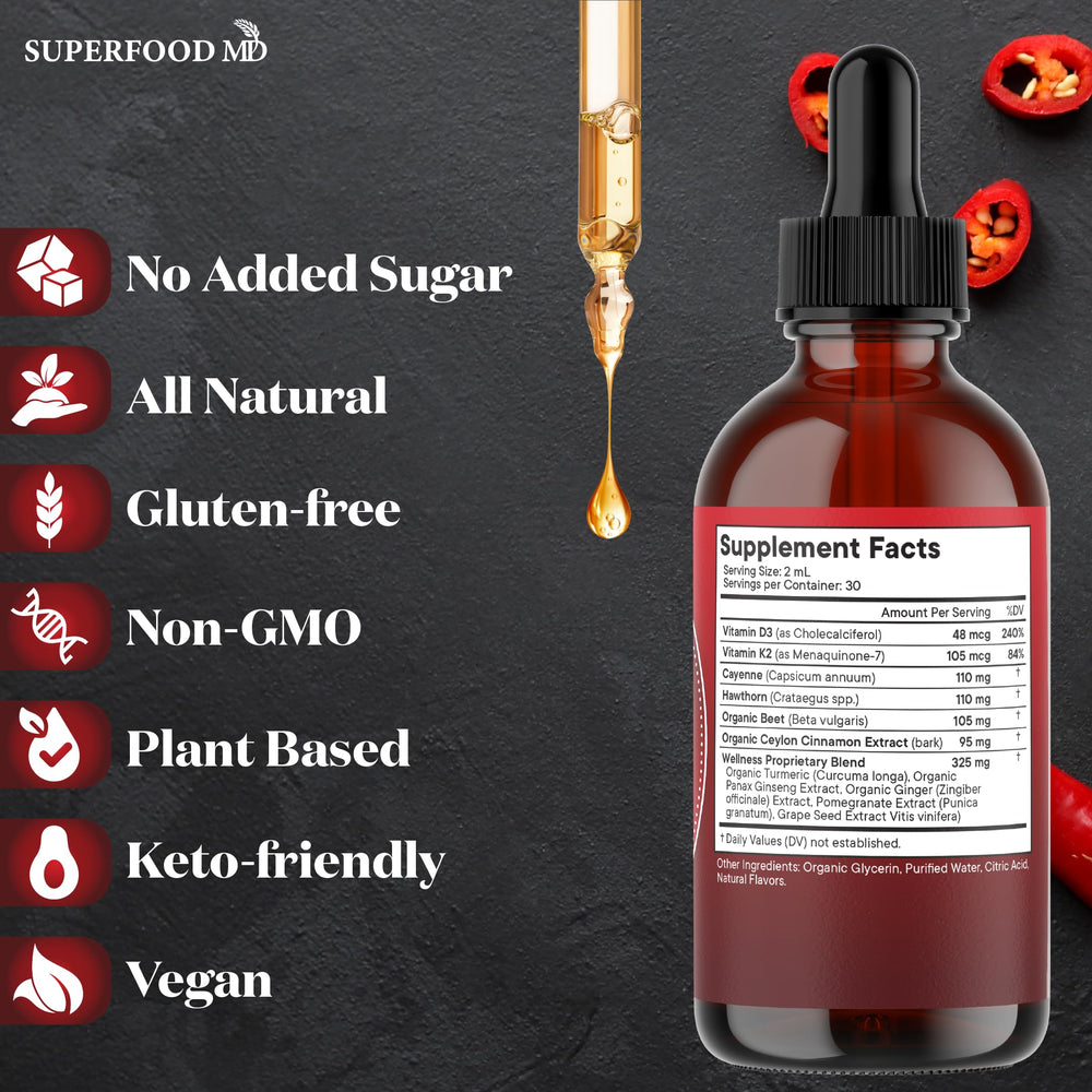 Superfood MD USA-made non-GMO label confirms tested quality
