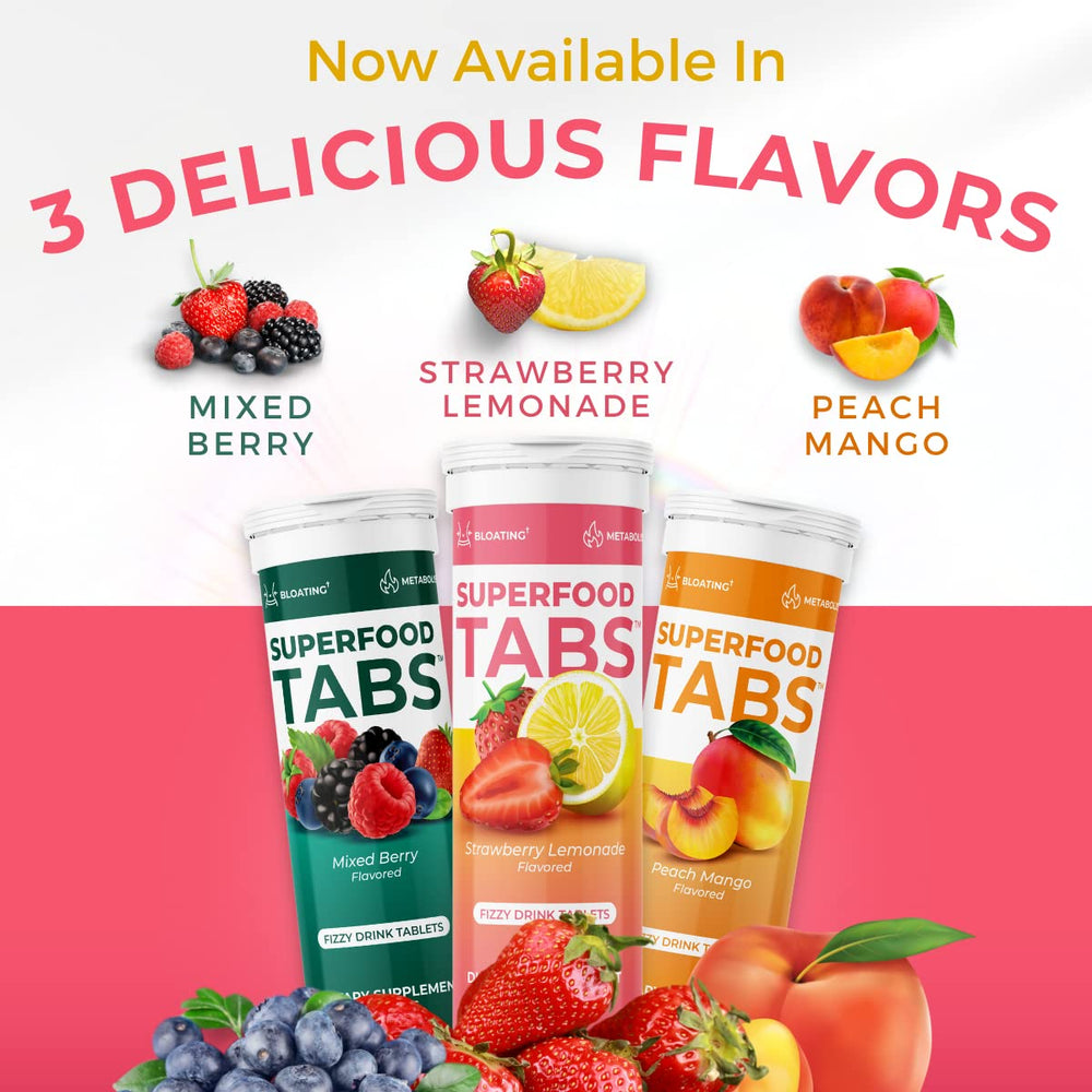Superfood Tabs made-in-USA facility label reflects quality and care.