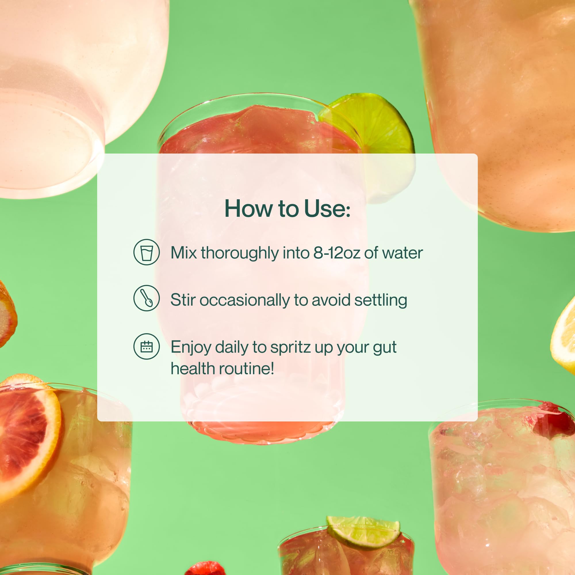 Supergut GLP-1 Daily Support packaging on a tidy kitchen shelf.