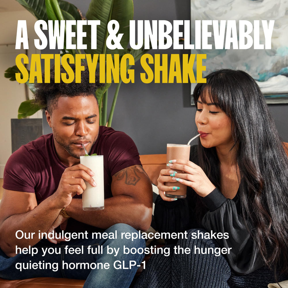Supergut Prebiotic Shakes chocolate nutrition panel shows net carbs and sugar per serving
