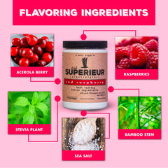 Superieur Electrolytes on-the-go packets ready for workouts and travel hydration.