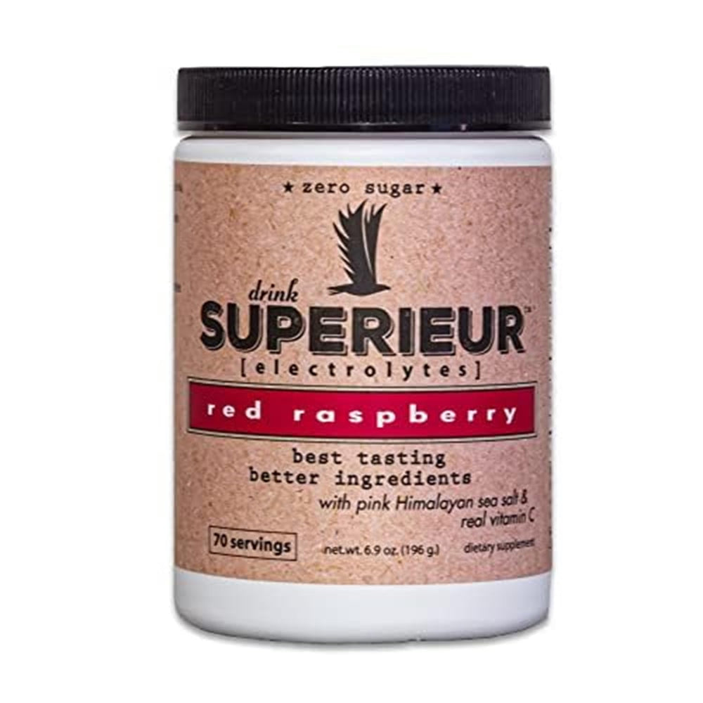 Superieur Electrolytes sea minerals and acerola offer natural hydration support.