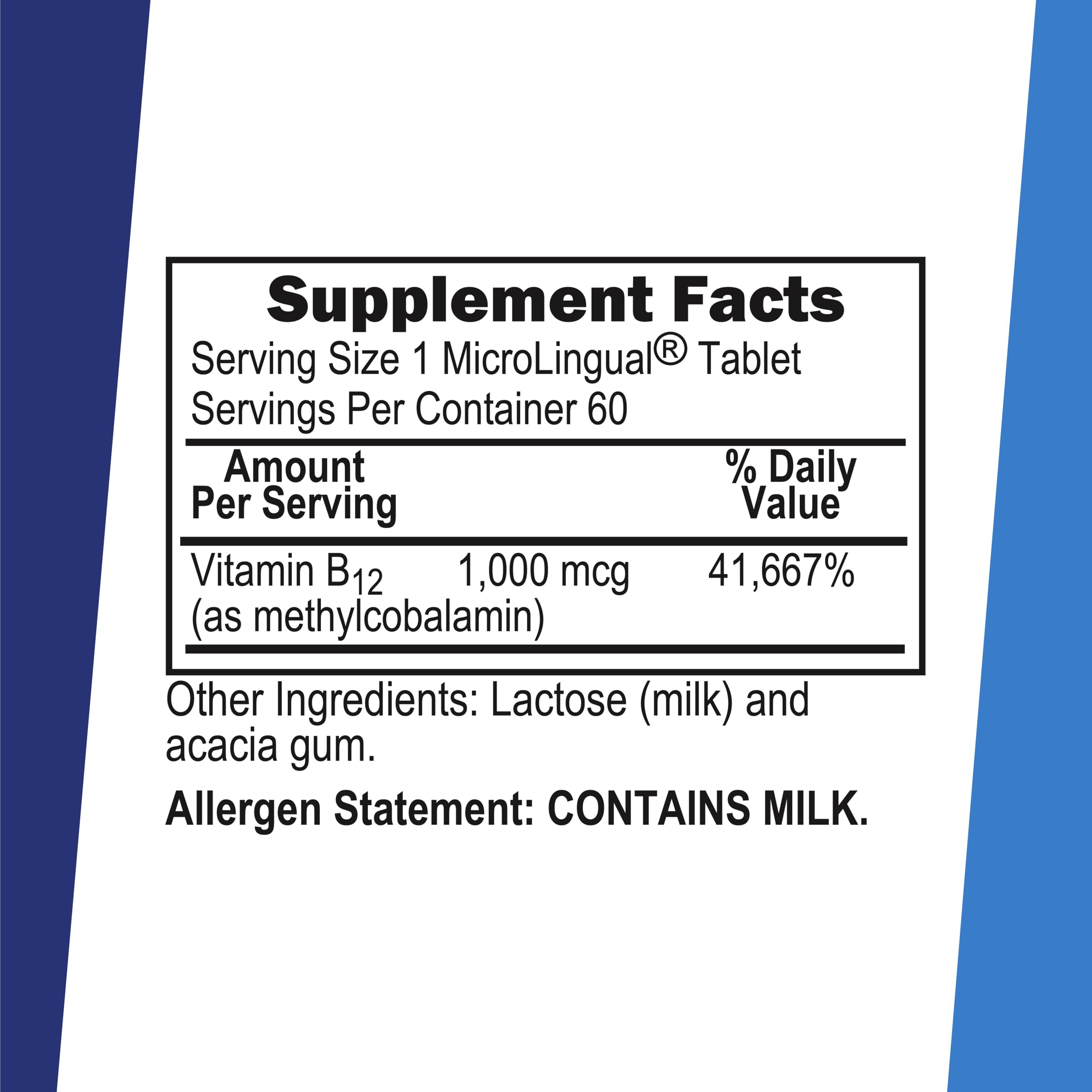 Superior Source B-12 bottle with 60 tablets ready for daily use