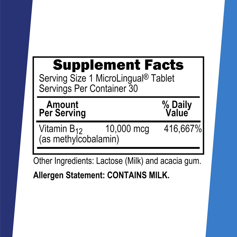 Superior Source No Shot B-12 bottle label shows non-GMO and preservative-free formula