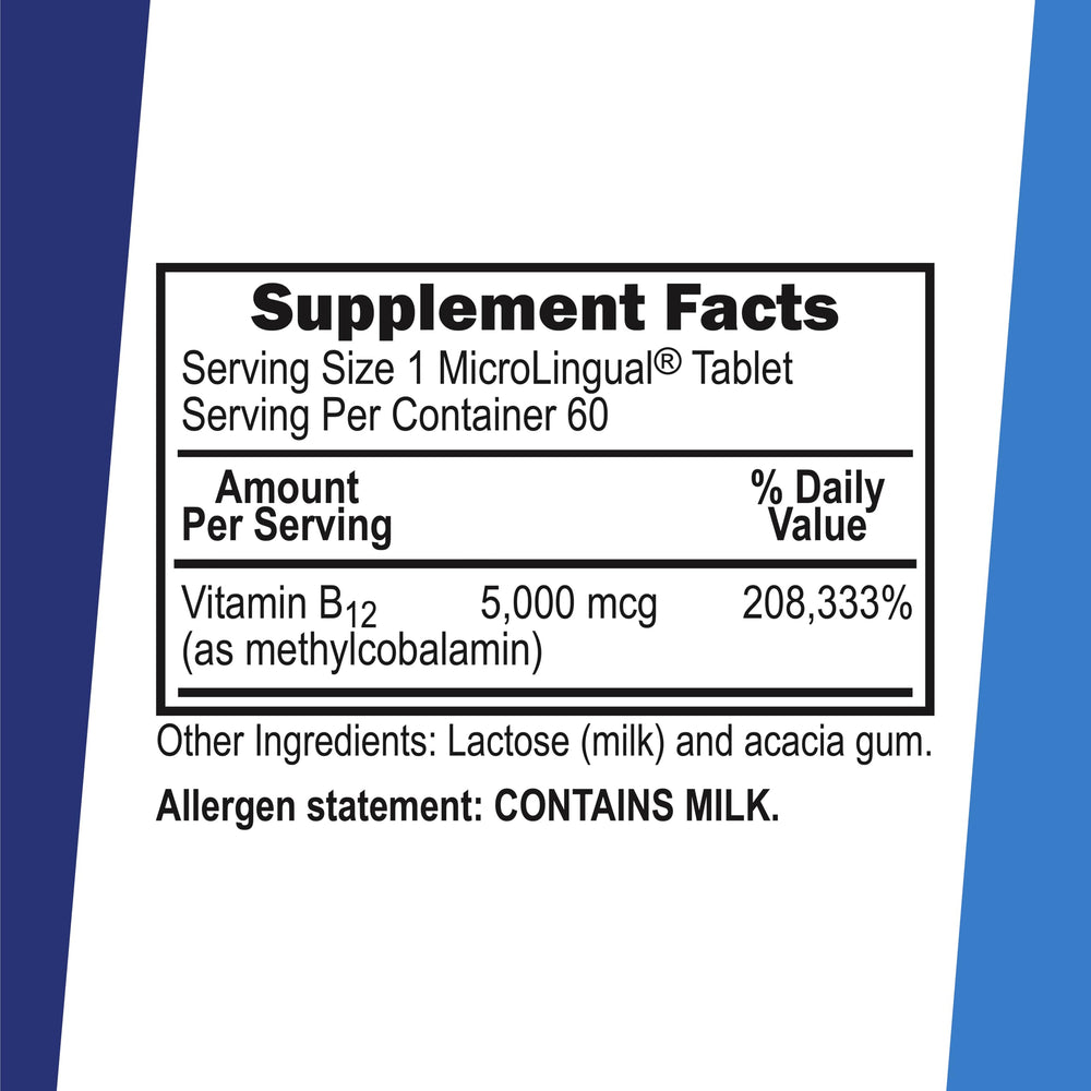 Superior Source No Shot methylcobalamin B-12 supports energy and focus.