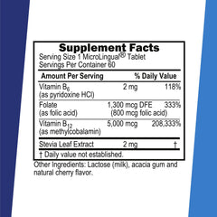 Superior Source B6 and folic acid promote heart health and metabolic balance.