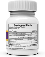 Superior Source B6 and Methylfolate tablets highlight active B-complex benefits for cellular energy.