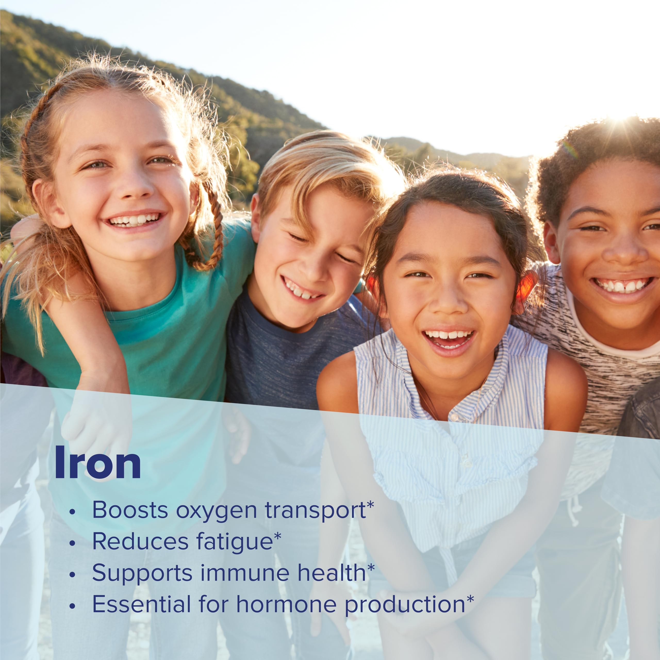 Kid-friendly routine with Superior Source iron for toddlers.