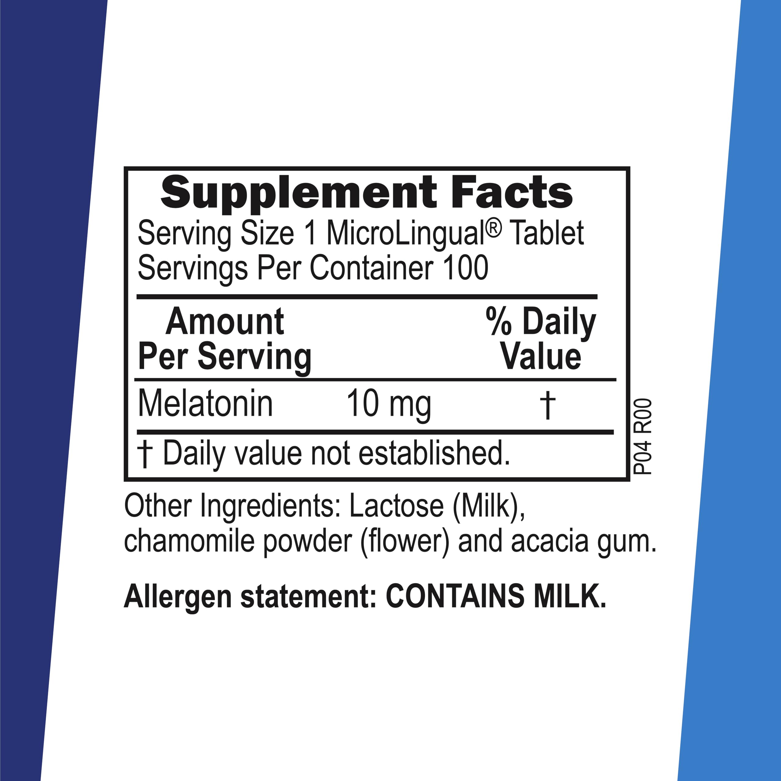 MicroLingual tablets from Superior Source dissolve quickly for absorption.