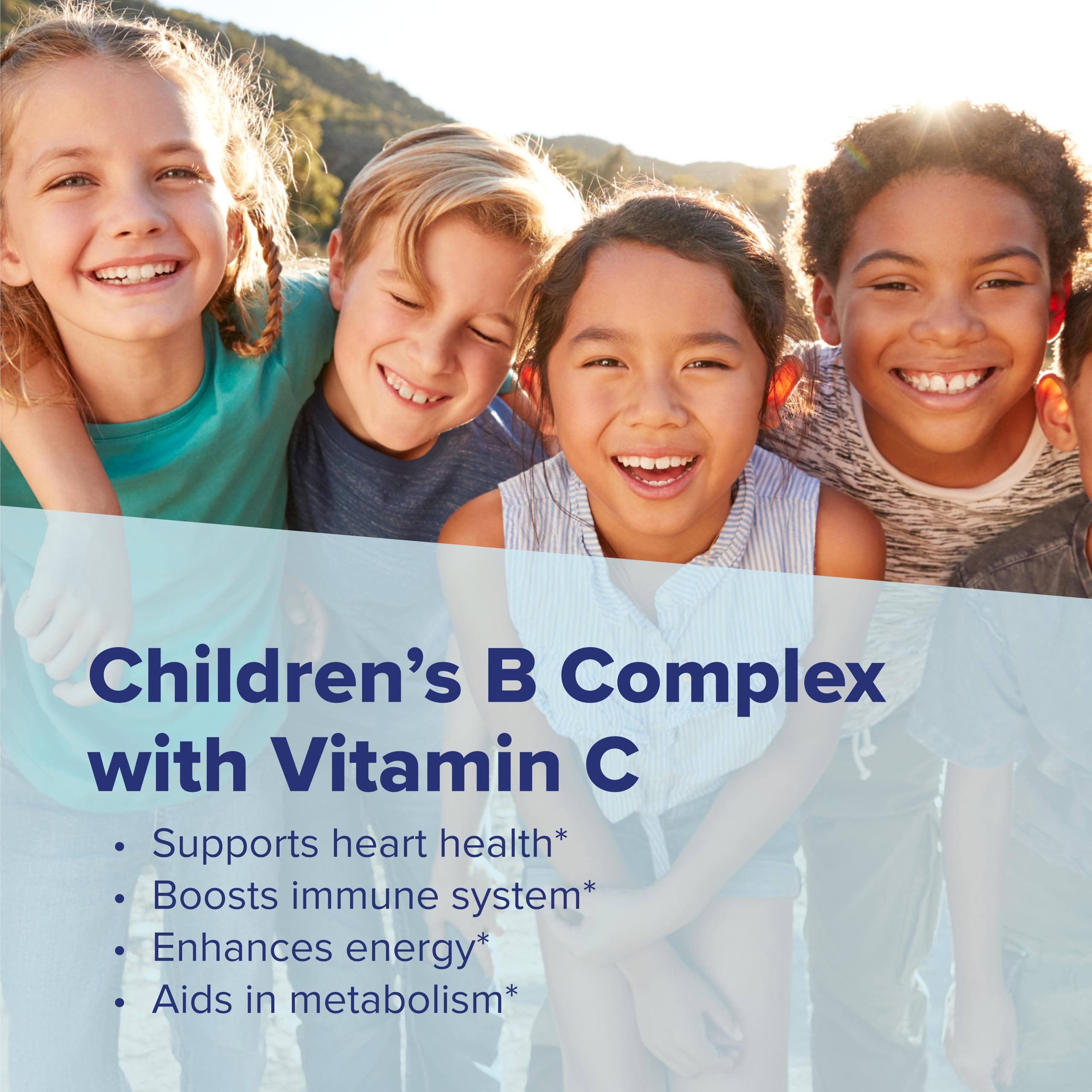 Superior Source immune-support close-up, vitamin C and B vitamins for kid wellness