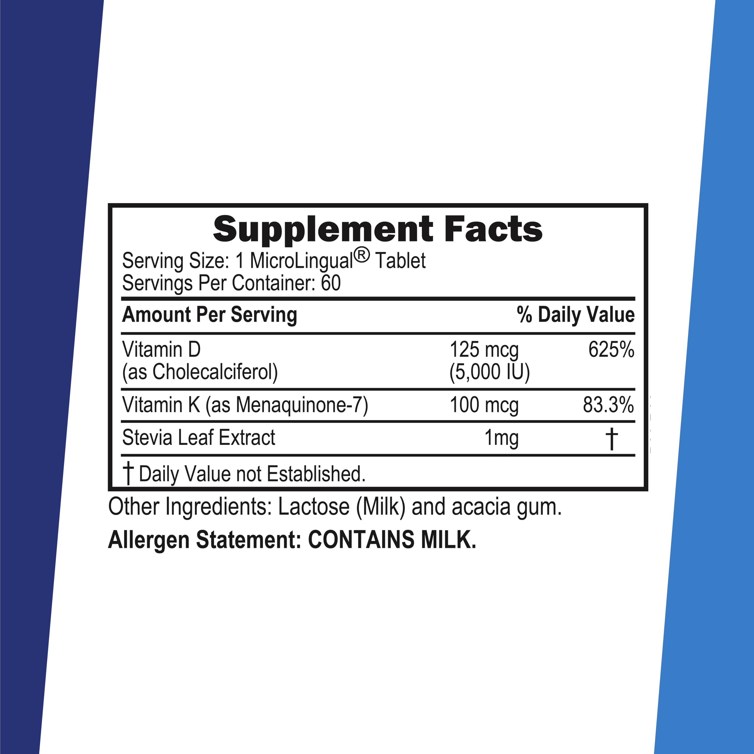 Superior Source k2-mk7-d3 tablet directing calcium in the body for bone-friendly support.