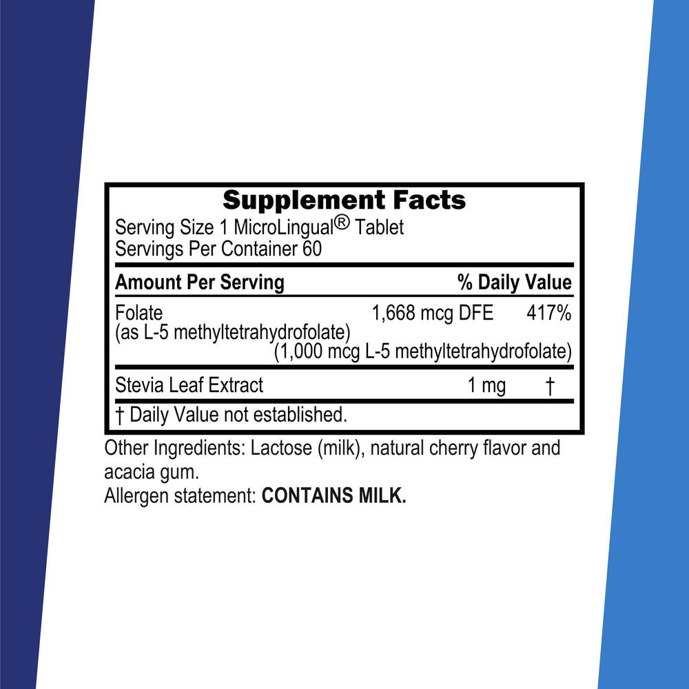 Superior Source Methyl Folate bottle packaging ready for daily use.