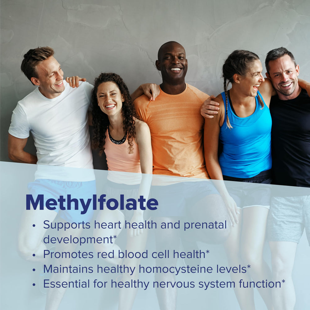 Nervous system support with Superior Source Methyl Folate.