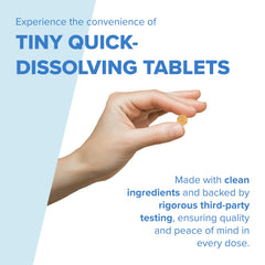 Superior Source microLingual tablets showing fast absorption and gentle digestion
