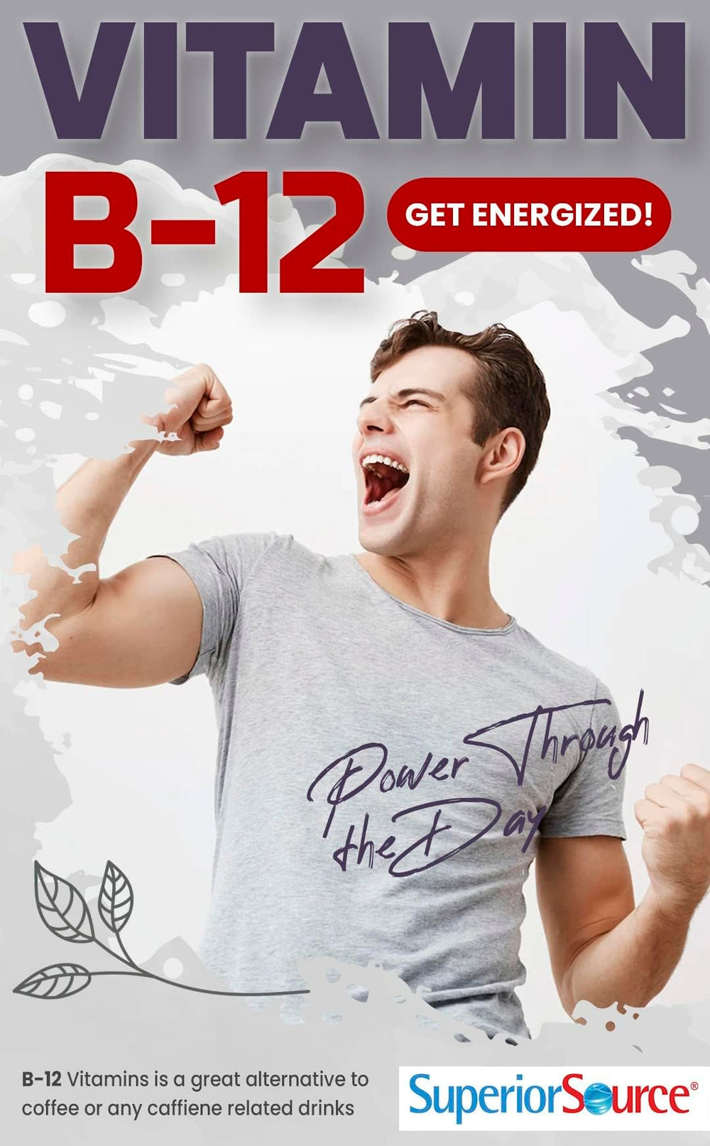 Accessible tongue-dissolving B-12 from Superior Source for everyday wellness.