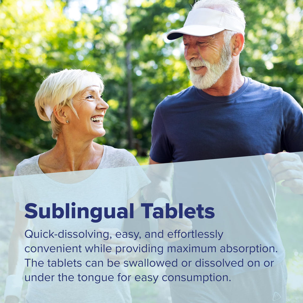 Brain health-supporting B vitamins from Superior Source No Shot for focus.