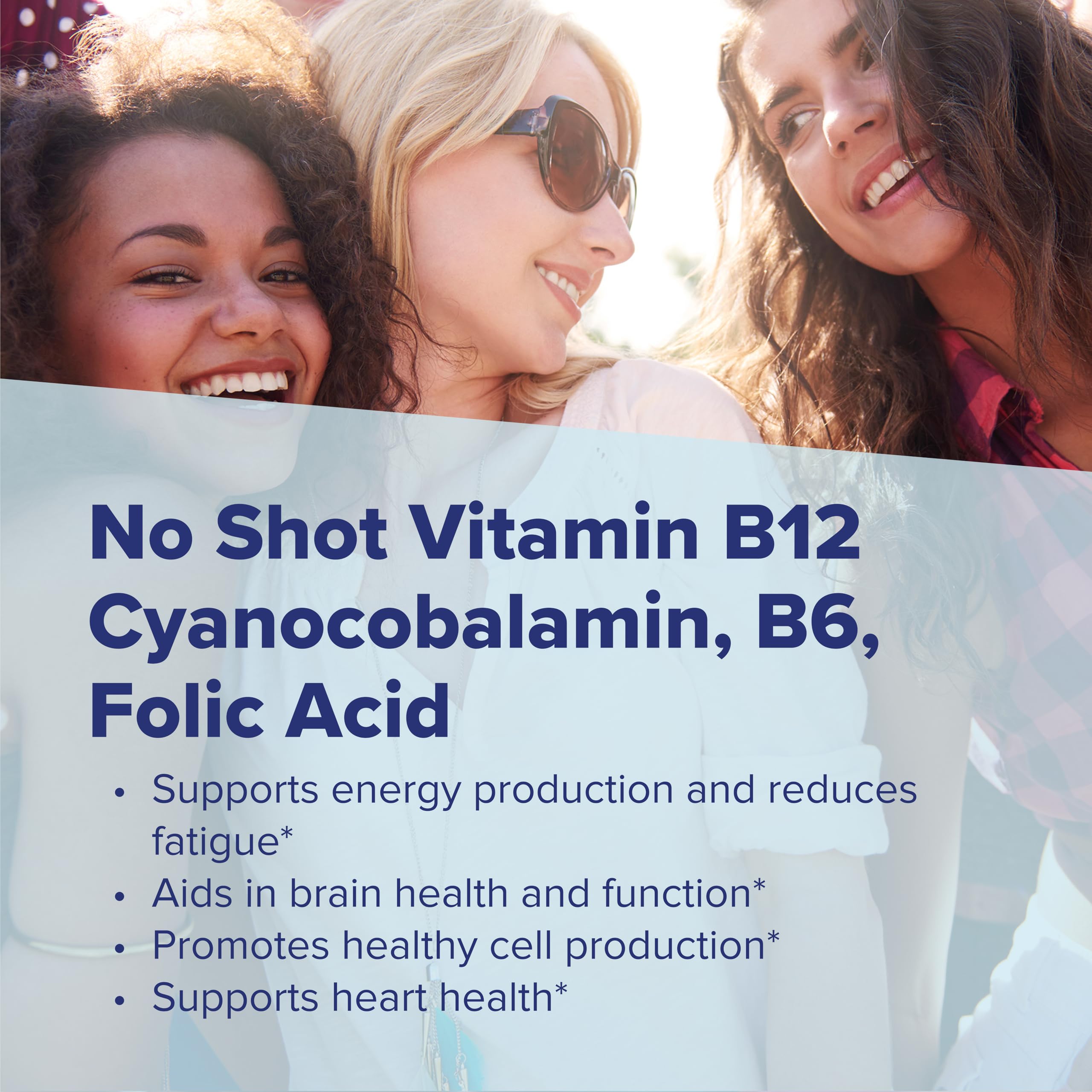 Energy-support vitamins from Superior Source No Shot for everyday activity.