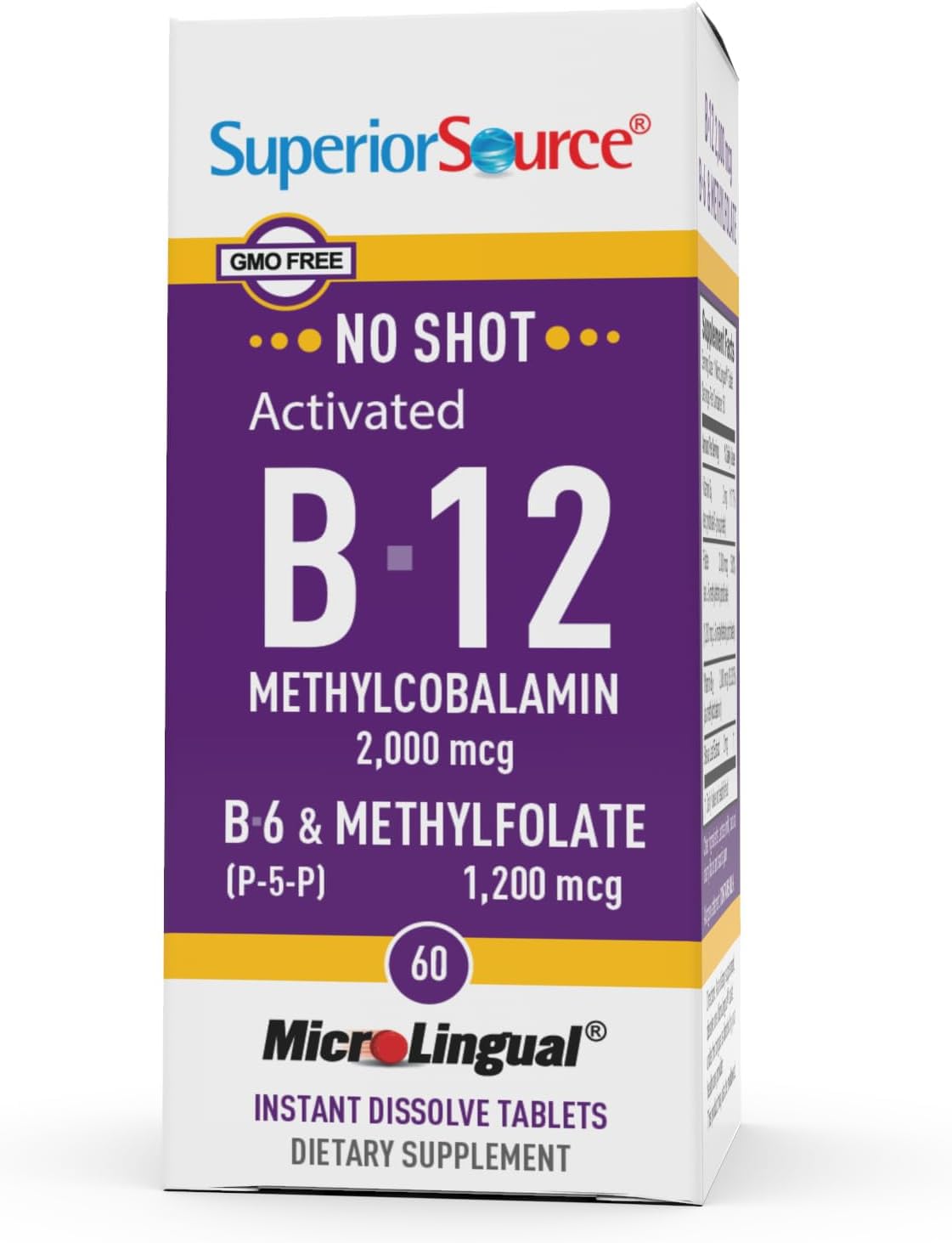 Superior Source purity image emphasizes a clean, no-fillers formula.