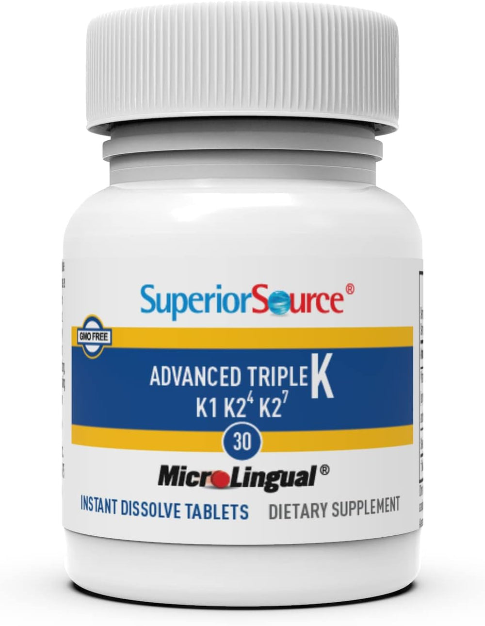 MicroLingual tablets dissolve instantly without swallowing pills, simplifying daily use.