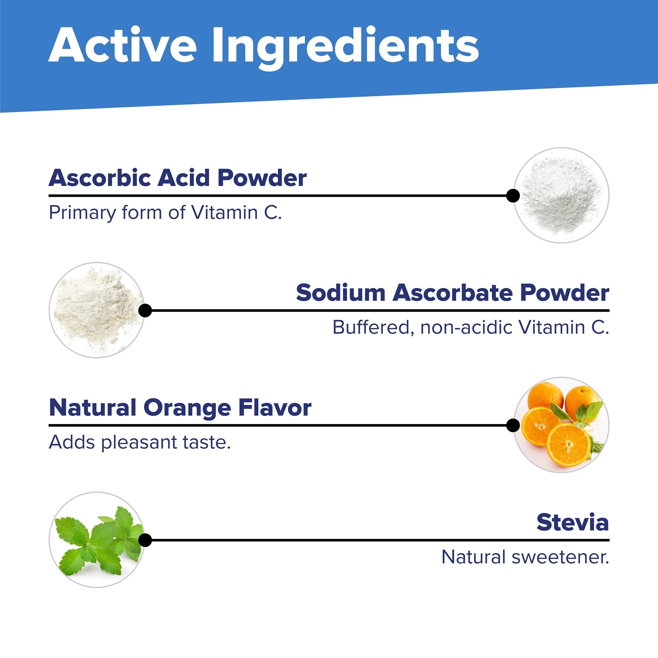 Superior Source Vitamin C 500 mg Tangy Orange Melts bottle top view for on-the-go use