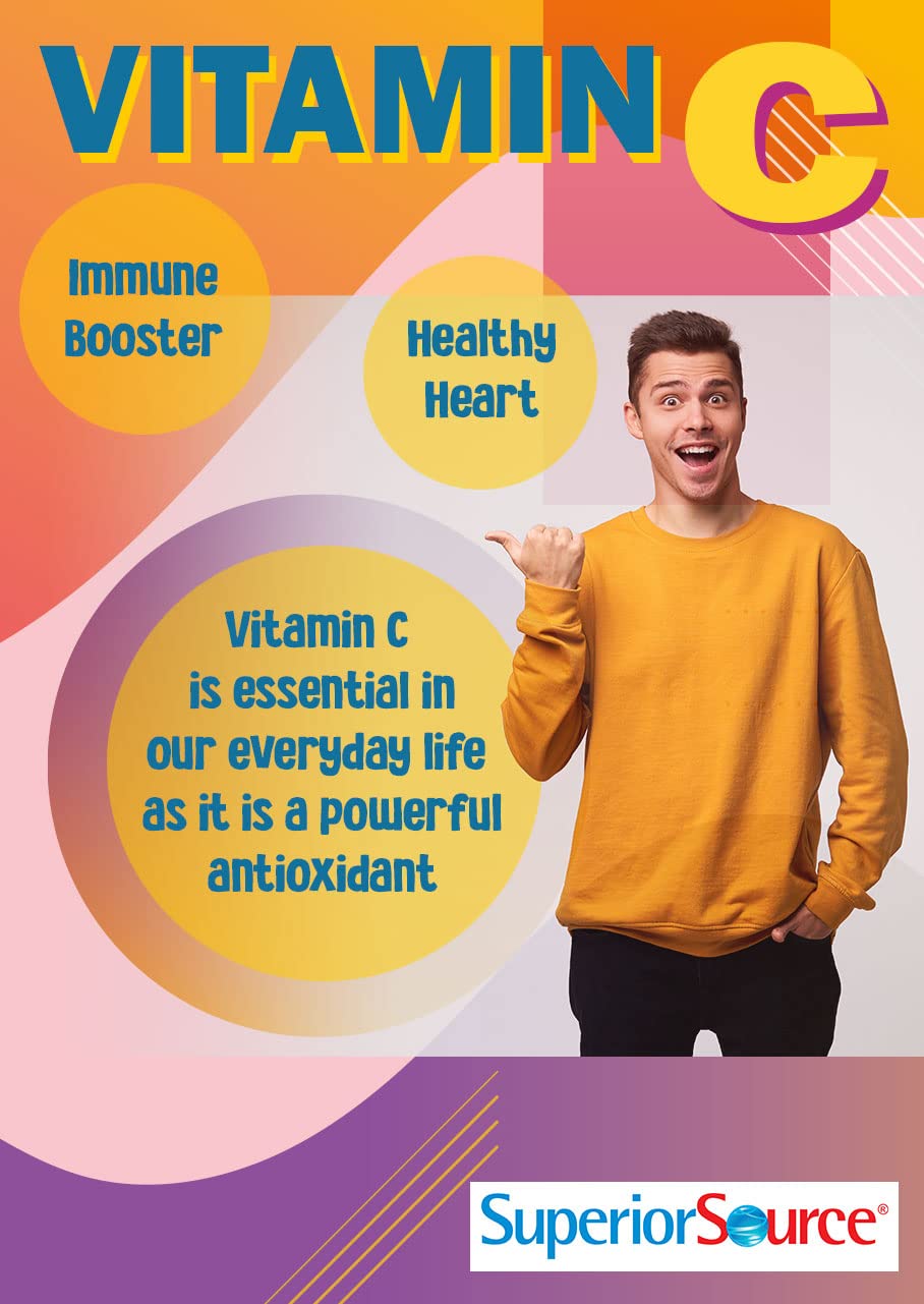 Graphic of MicroLingual technology in Superior Source Vitamin C tablets for fast melt