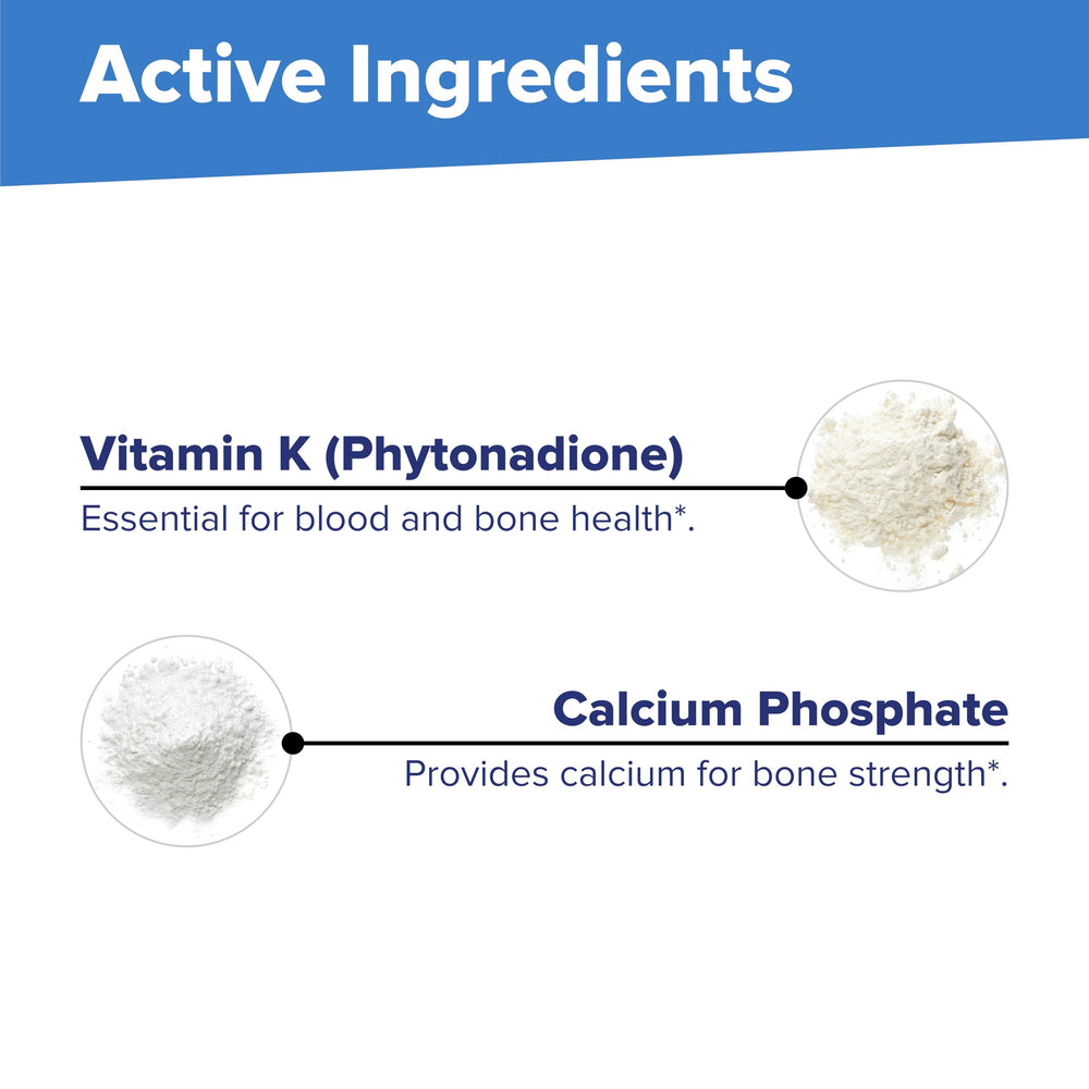 Superior Source Vitamin K 100 mcg dissolving tablet close-up under tongue action