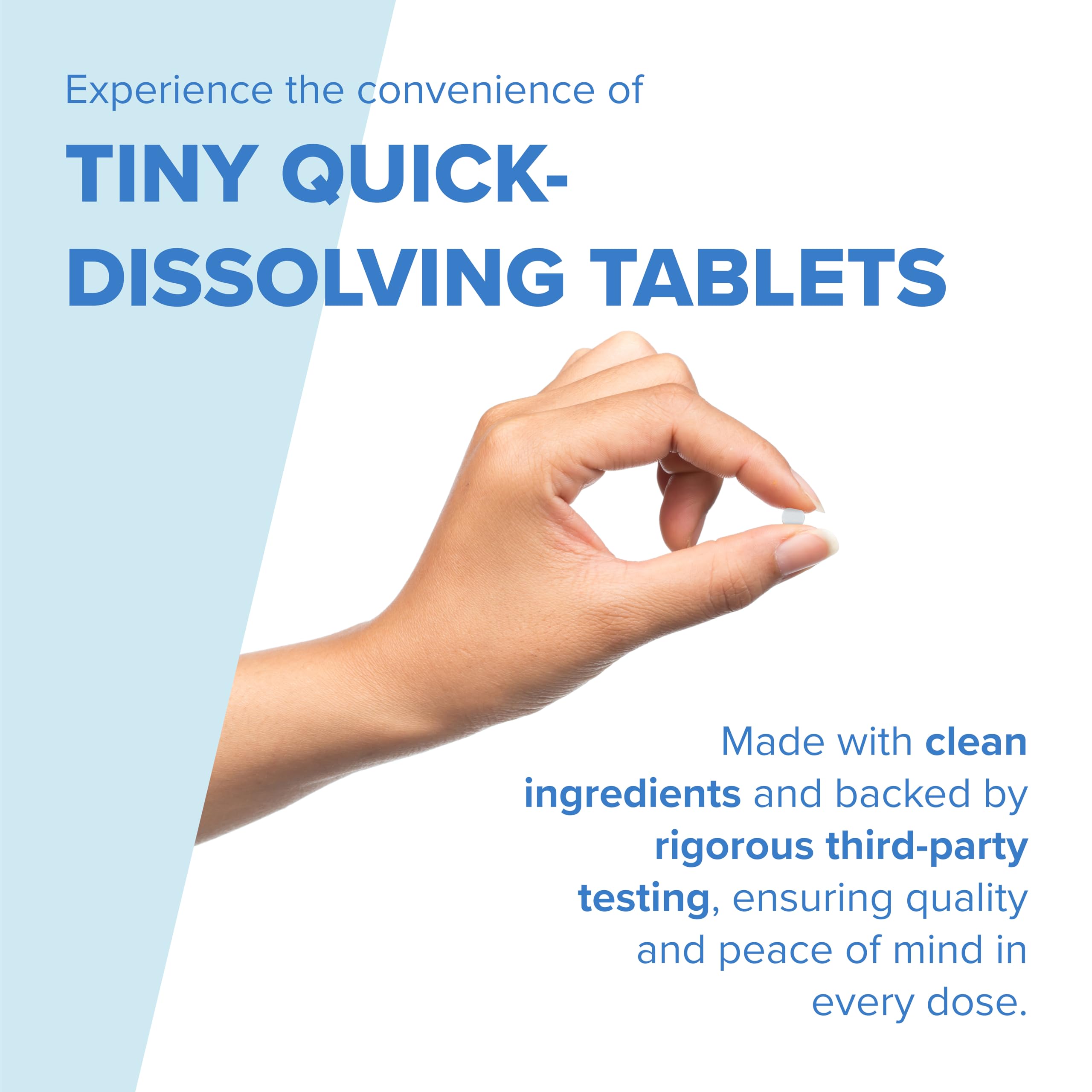 Superior Source MK-7 tablets dissolving under tongue for fast absorption