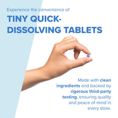 Tablets dissolving under the tongue for rapid MicroLingual delivery