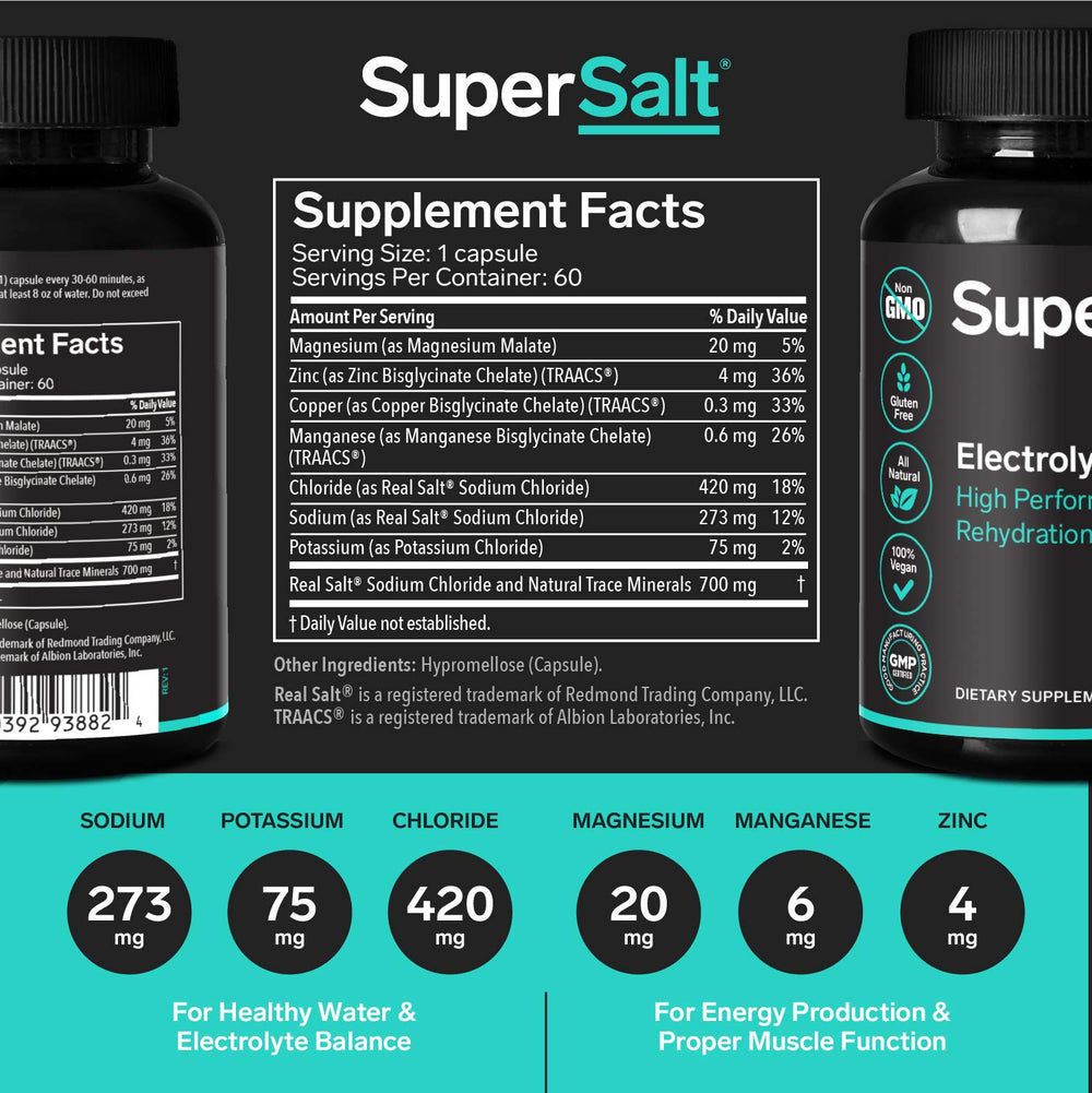 Athlete uses SuperSalt during training to support endurance and hydration.