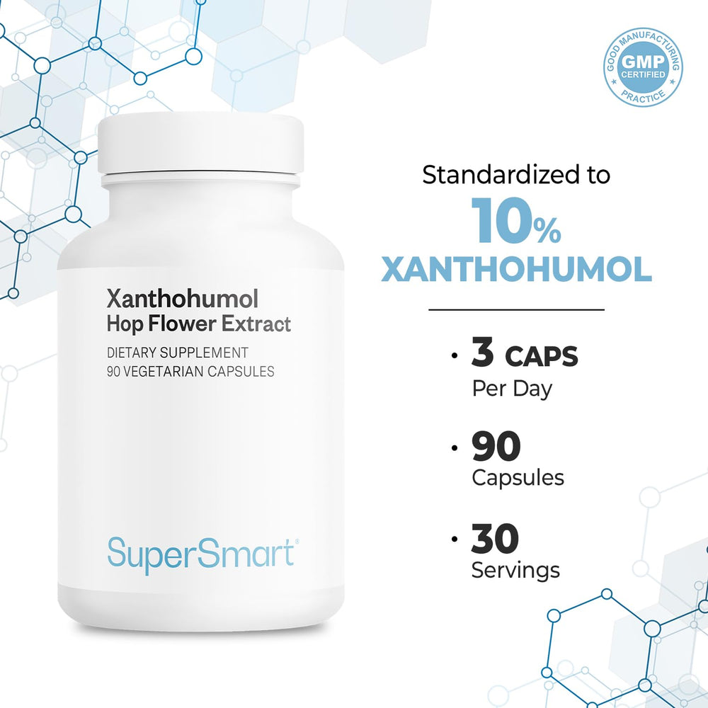 Supersmart 90 vegetarian capsules bottle for easy daily routine