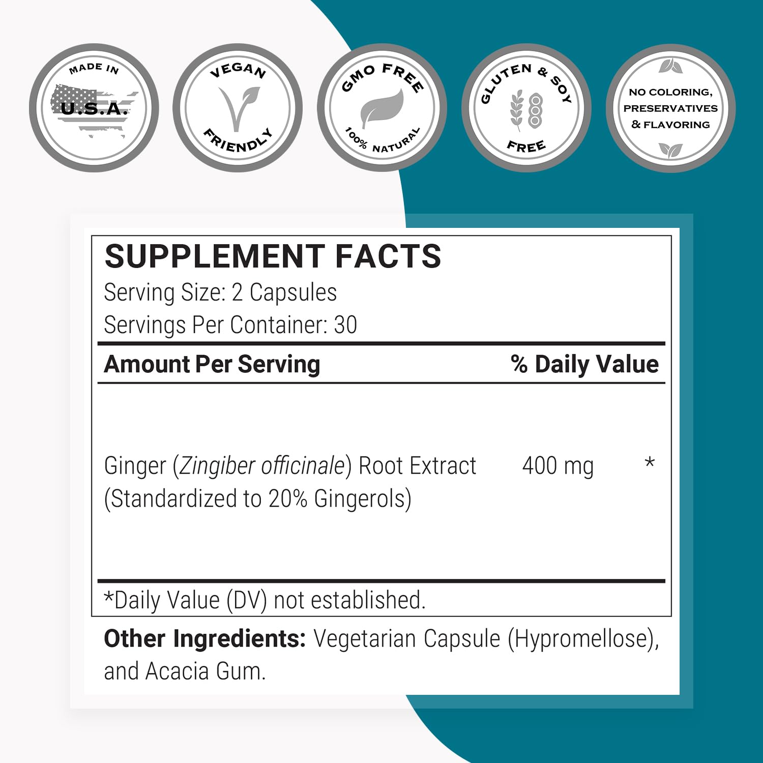 Supersmart capsules being poured for easy daily dosage