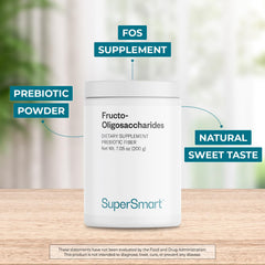 FOS powder dissolving in water with smooth texture and mild sweetness