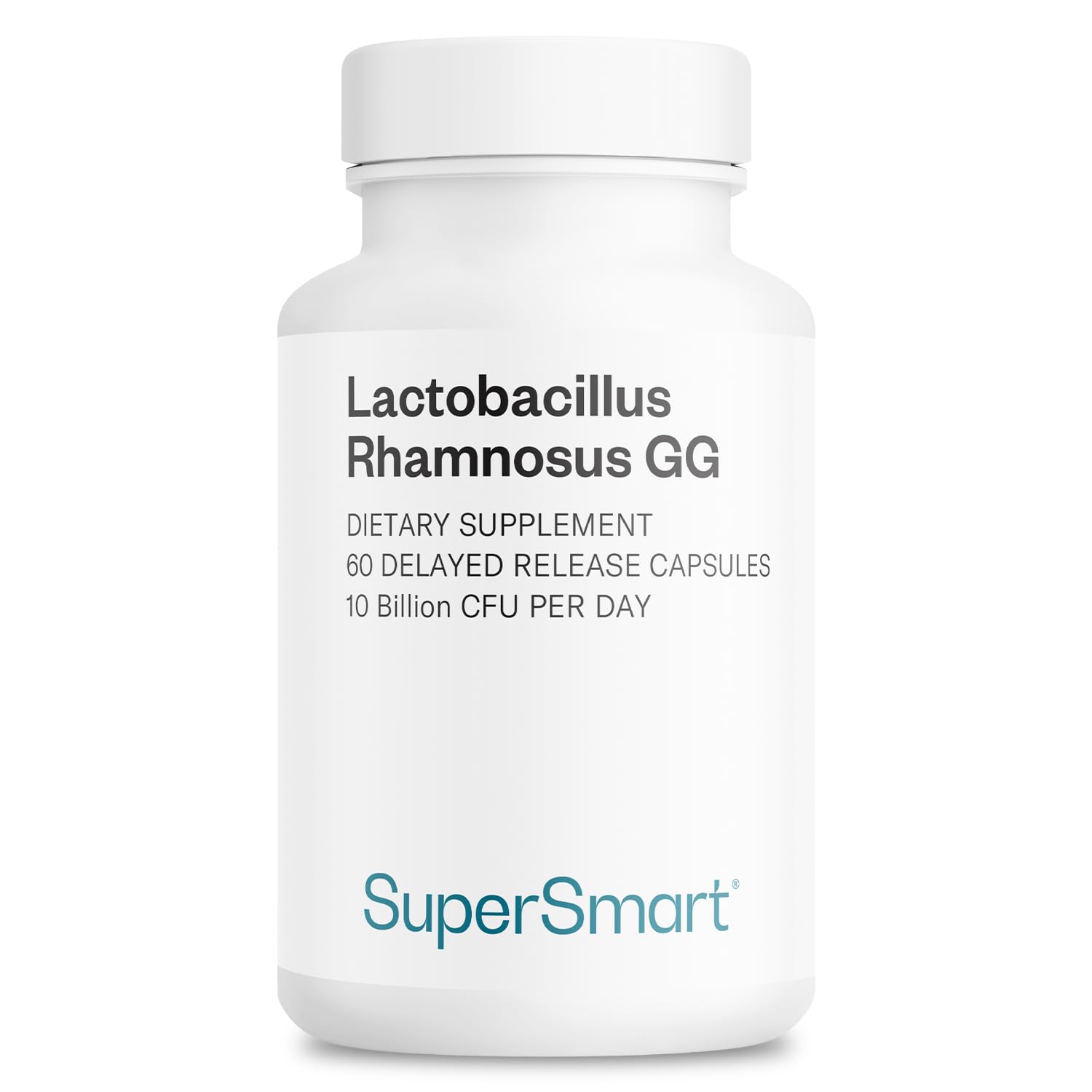 Supersmart LGG bottle with delayed-release capsules supports digestive comfort