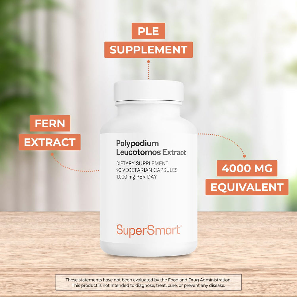 Supersmart PLE packaging highlights non-GMO and gluten-free features.