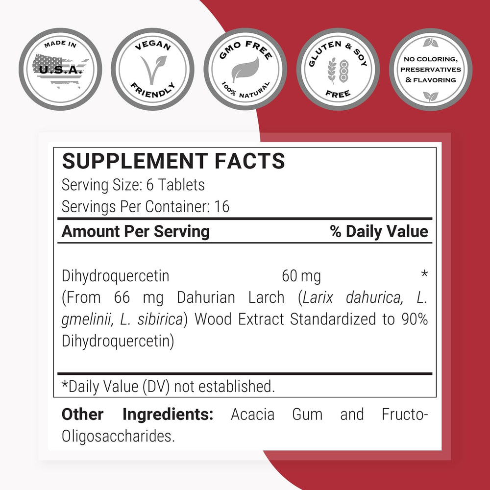 Supersmart taxifolin DHQ packaging box designed for shelf appeal
