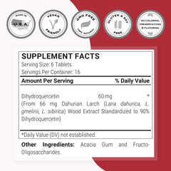Supersmart taxifolin DHQ packaging box designed for shelf appeal