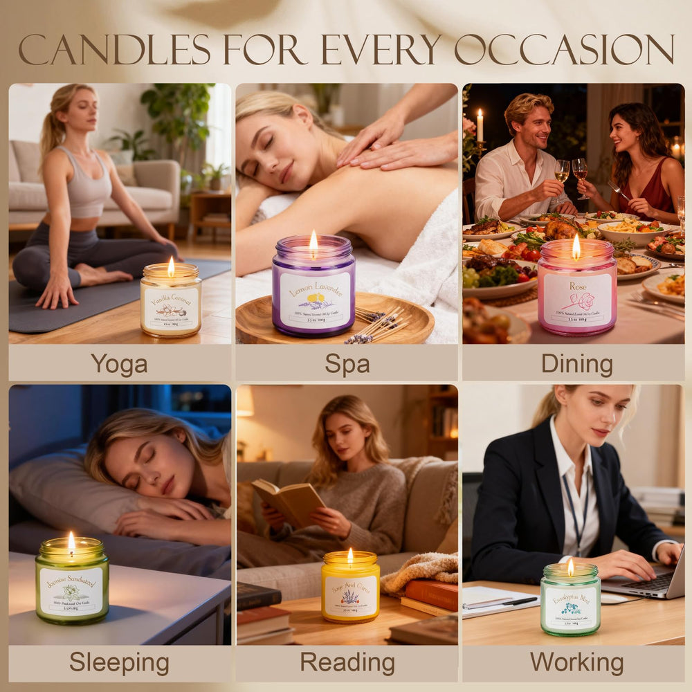 SUPERSUN rose candle brings romantic soft fragrance for relaxation.