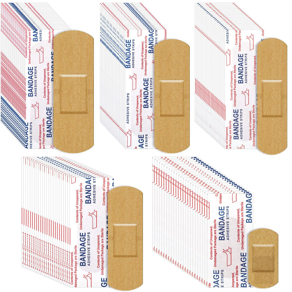 Supervitae bandages in assorted sizes for versatile quick first aid readiness.
