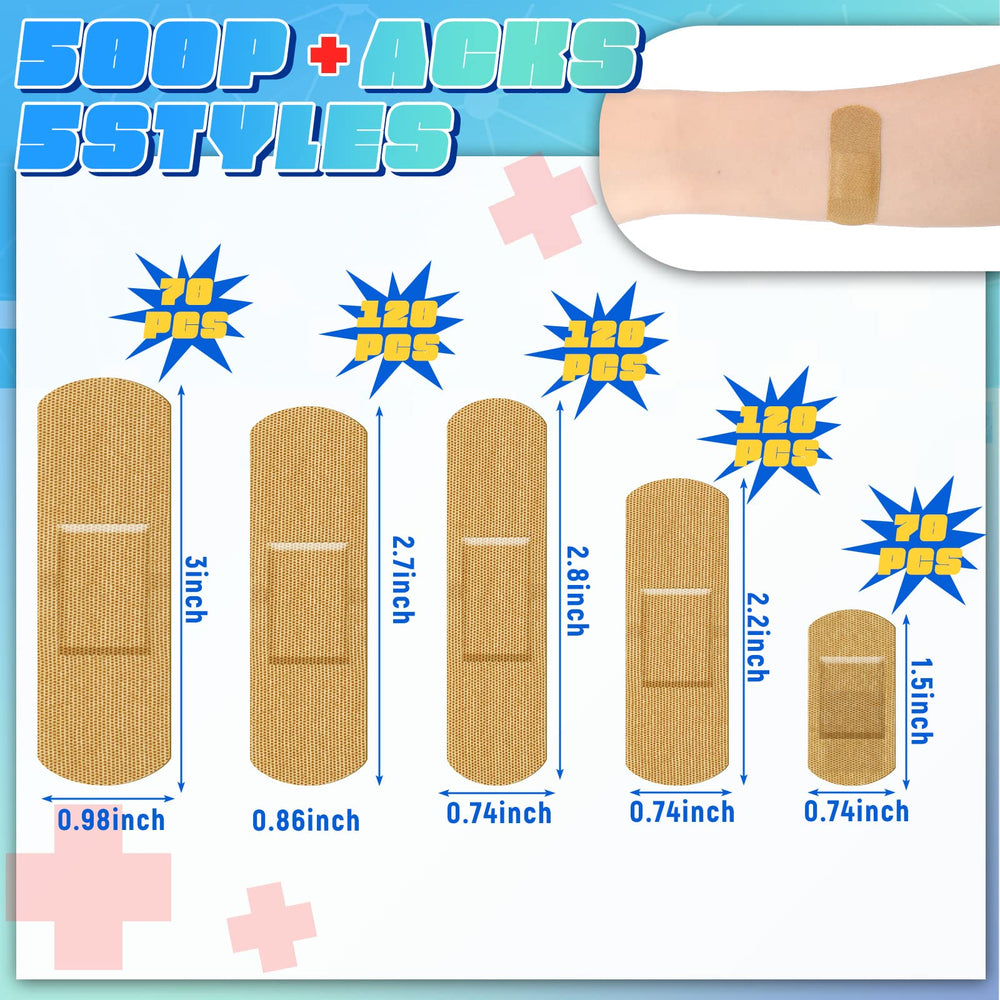 Supervitae bandages with easy application for fast wound coverage.