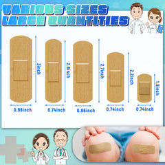 Supervitae fabric bandages with breathable material for comfortable protection.