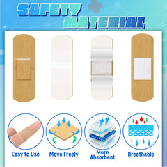 Supervitae kids friendly bandages ideal for playtime and school days.