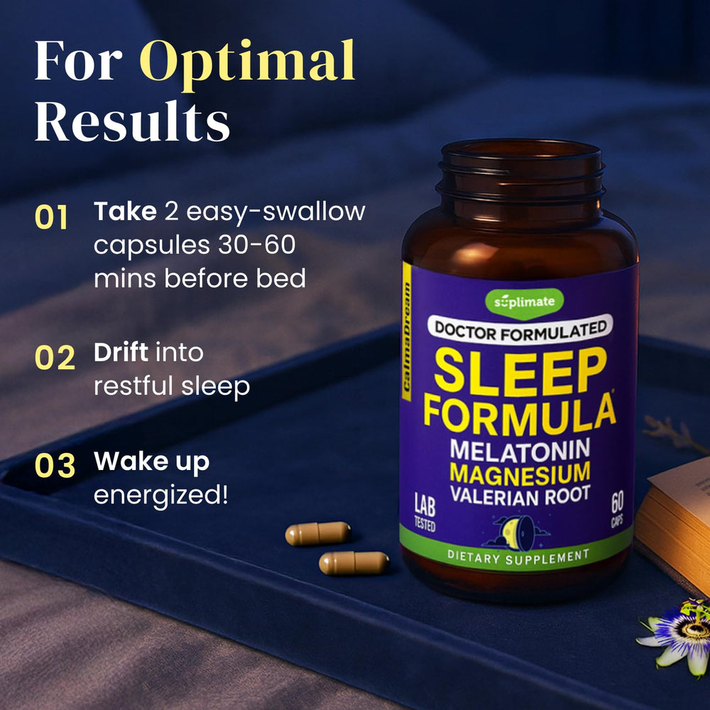 SUPLIMATE valerian root hops extract for deeper rest