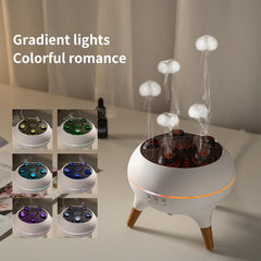 SUPNOVA Jellyfish Diffuser on an office desk diffusing aroma for focus