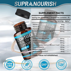 SUPRANOURISH 11-in-1 formulation capsules with multi-ingredient calm blend