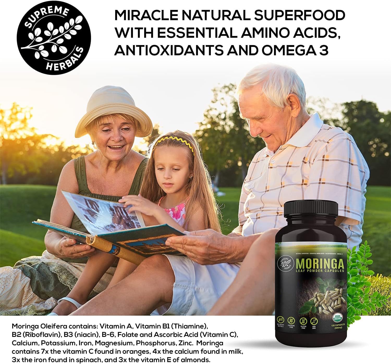 Supreme Herbals GMP-certified USA facility ensures quality production.