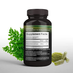 Supreme Herbals Moringa packaging image highlights compact, daily-friendly packaging.