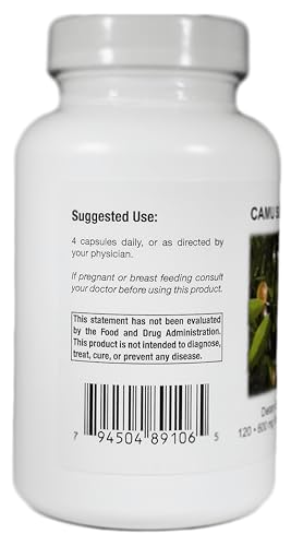Supreme Nutrition Camu Supreme label detail confirms 100% pure camu fruit