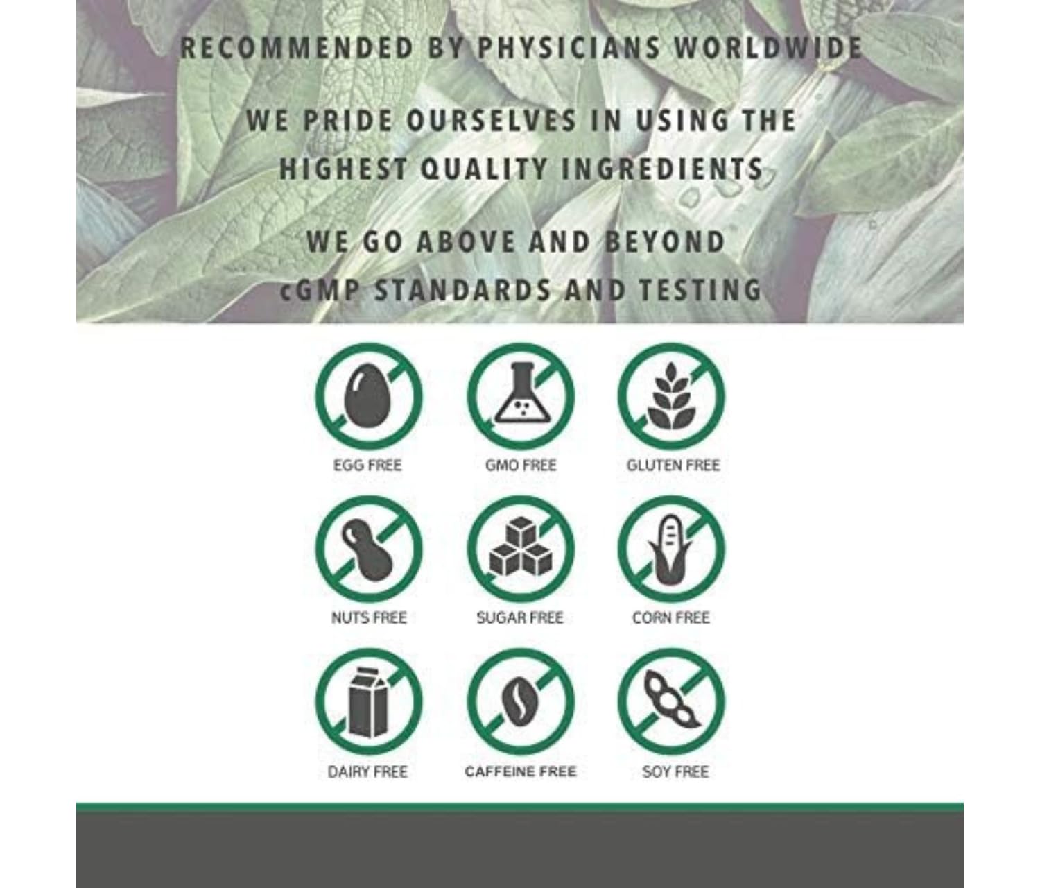 Supreme Nutrition Dosing illustration indicates simple daily supplementation