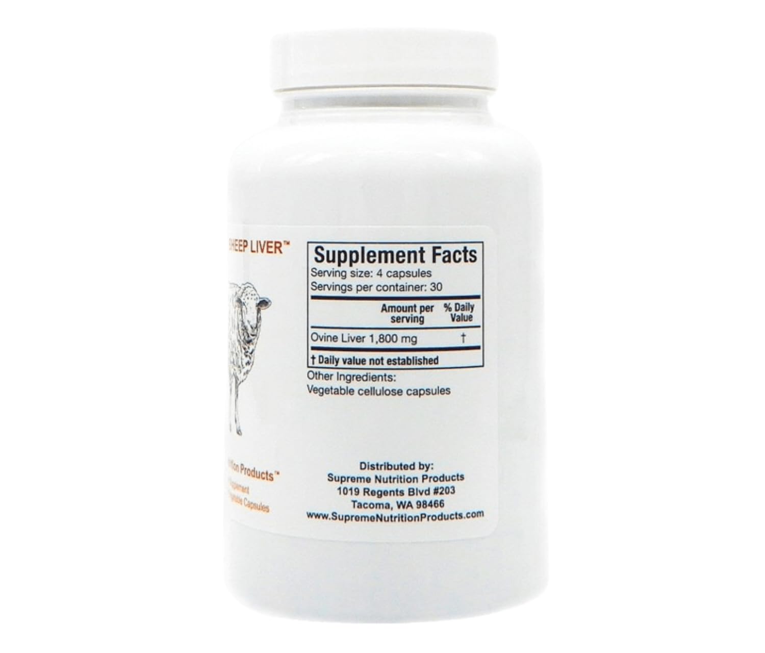 Supreme Nutrition Liver Capsules in hand conveys portability for busy routines